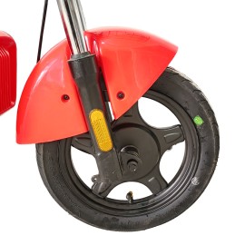 Велосипед з електромотором SPARK VOLT 14`` 48V/400W/12Ah червоний із синім